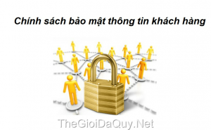 Chính sách bảo mật thông tin của thegioidaquy.net