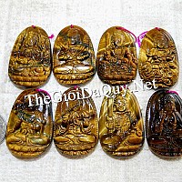 Phật bản mệnh tuổi Sửu phật Hư Không Tạng đá mắt hổ đúng gốc phật giáo