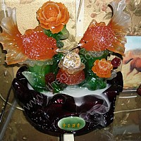 Ca phun nuoc phong thủy