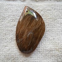 Mặt Gỗ Hóa Thạch nâu