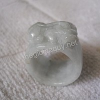 Nhẫn Tỳ Hưu Cẩm Thạch