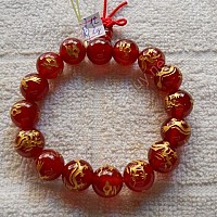 Vòng Tay Mã Não 12 ly Rồng